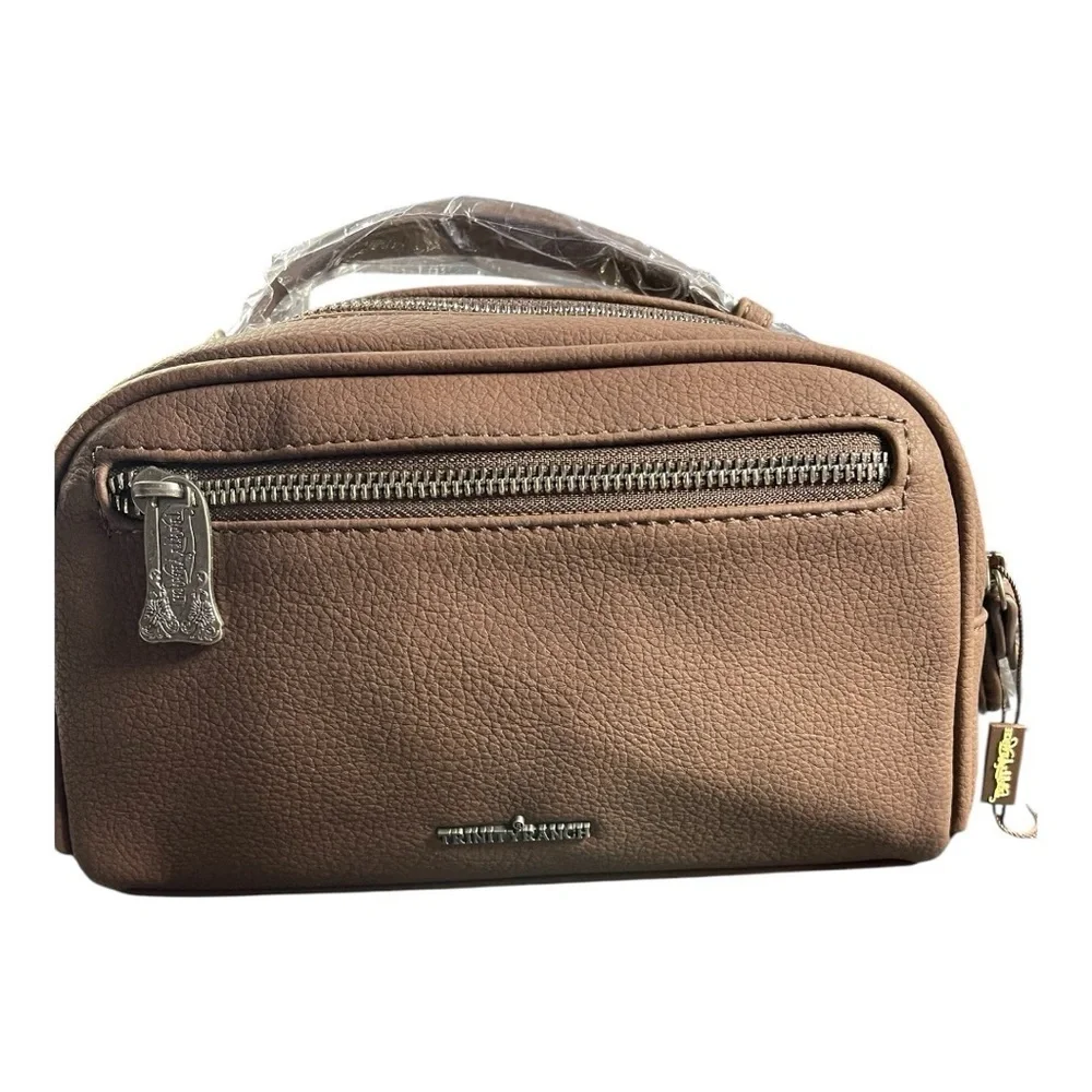 Chic Western-Style Brown Bag - Brand New!